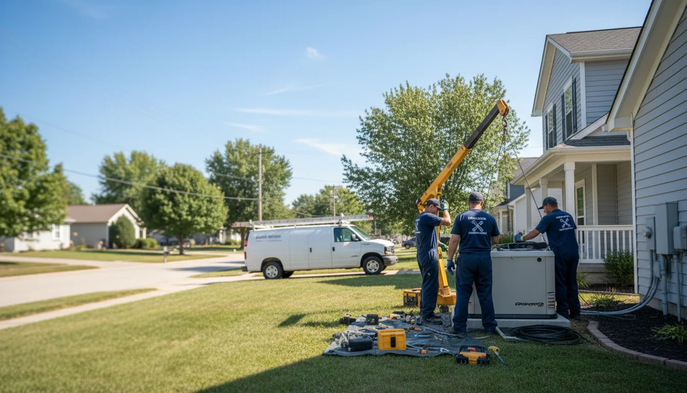 Generator Installation in New Sharon, IA near me